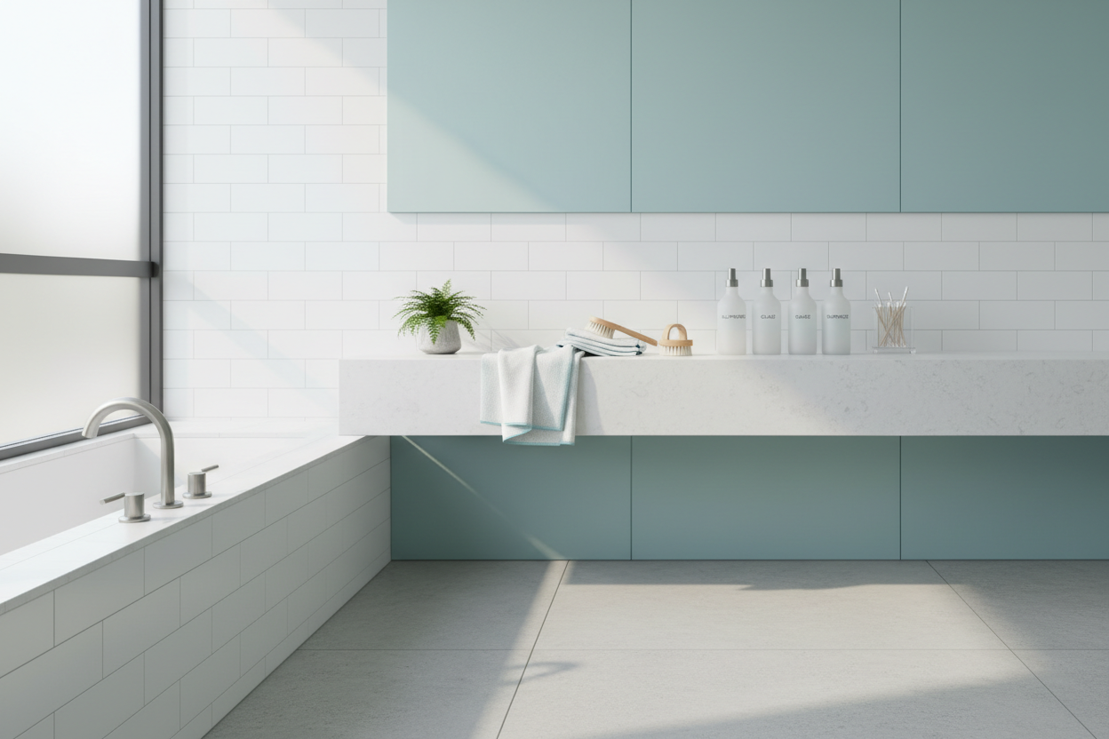 The Ultimate Bathroom Cleaning Routine: Daily, Weekly & Monthly Guide