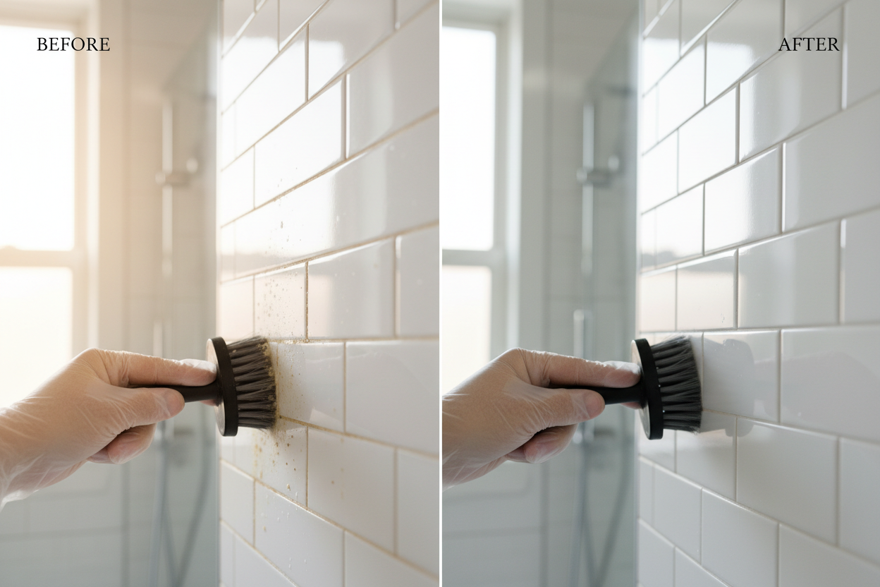 Best Tools for Cleaning Bathroom Tiles and Grout Effectively
