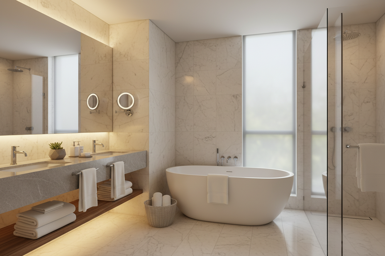 Simple Ways to Make Your Bathroom Look Like a Hotel