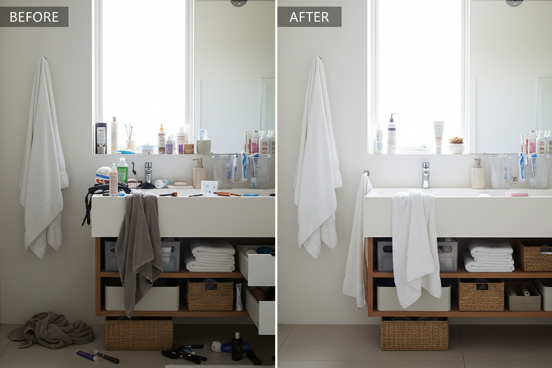 Bathroom Organization Mistakes You Should Avoid