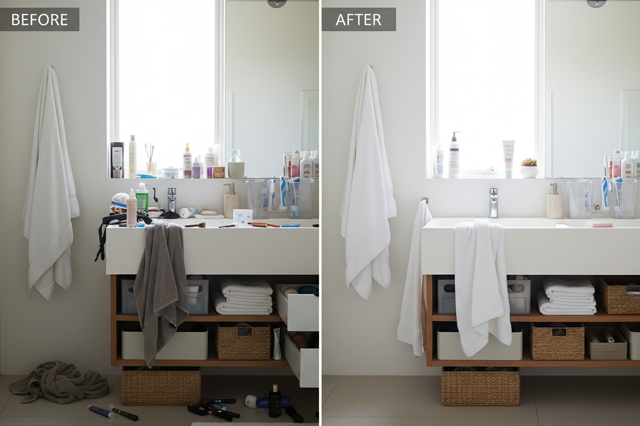Bathroom Organization Mistakes You Should Avoid