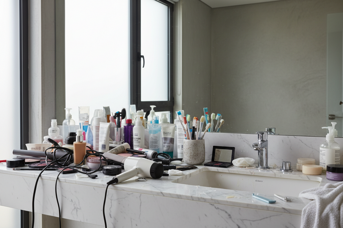 Why Does My Bathroom Counter Get Messy So Quickly? (Simple Organization Fixes)