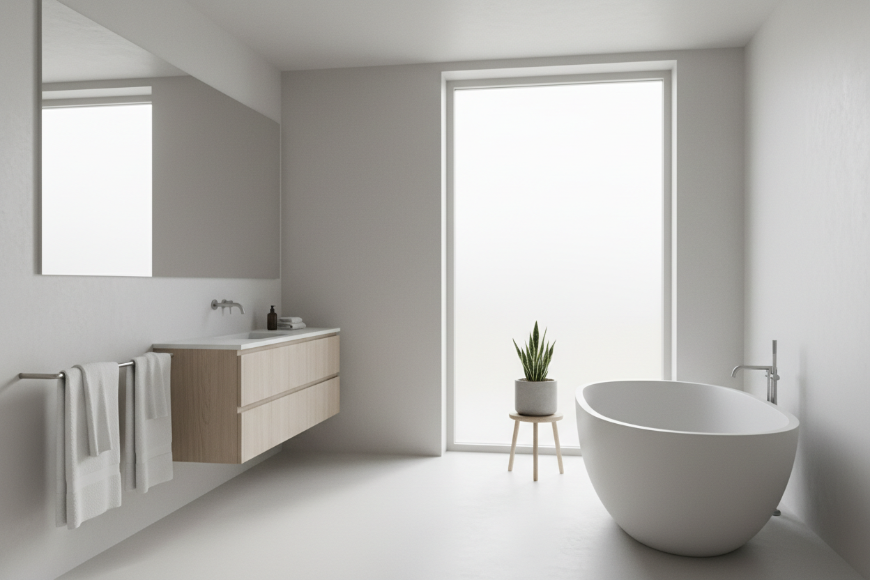 Minimalist Bathroom Setup (Create a Clean and Calm Space Easily)