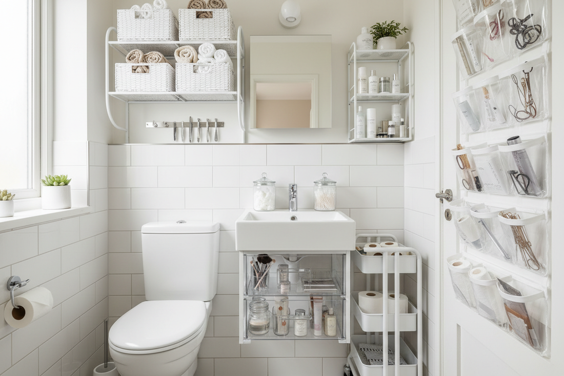 How to Keep a Small Bathroom Tidy