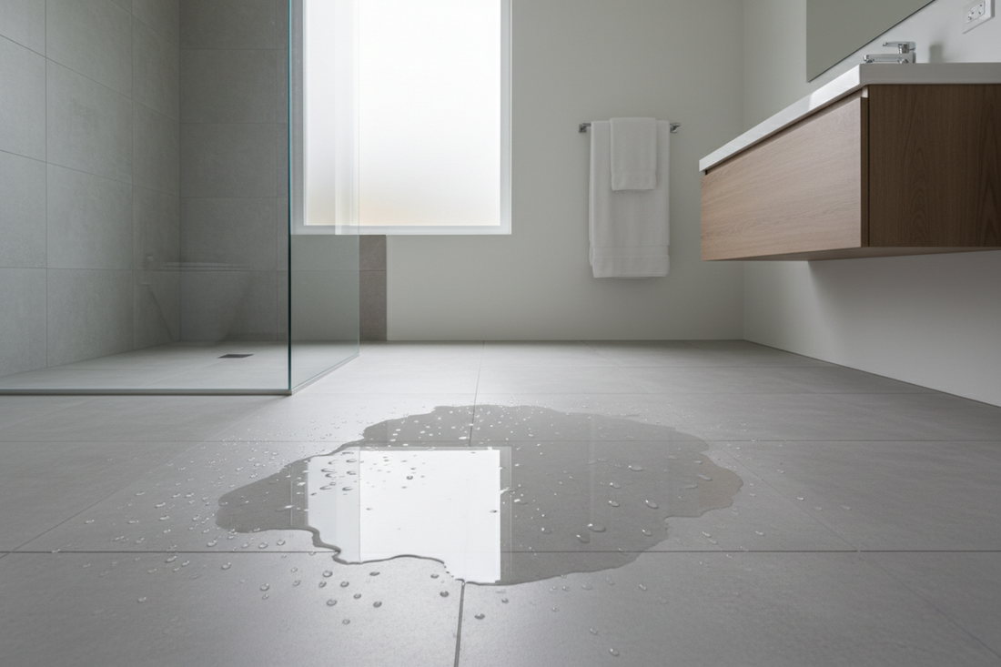 Why Does My Bathroom Floor Stay Wet So Long? (And How to Fix It)