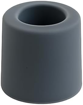 Modern Bathroom Toothbrush Holder Silicone Vent Design Family Size (Gray)