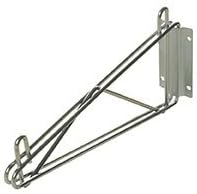 Omega Products Corporation 18" Deep x 36" Wide x 7" High Fixed Chrome Wall Mount Shelving Kit