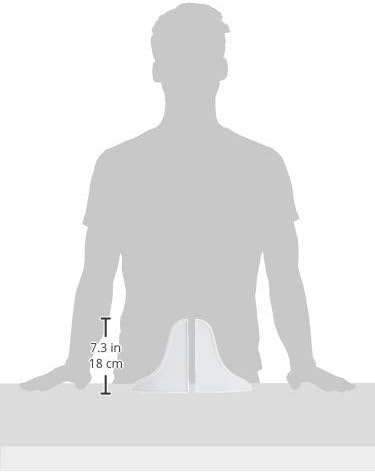 Prime-Line M 6086 Bath Tub Splash Guard, 9 in. x 10-3/4 in., Plastic, White