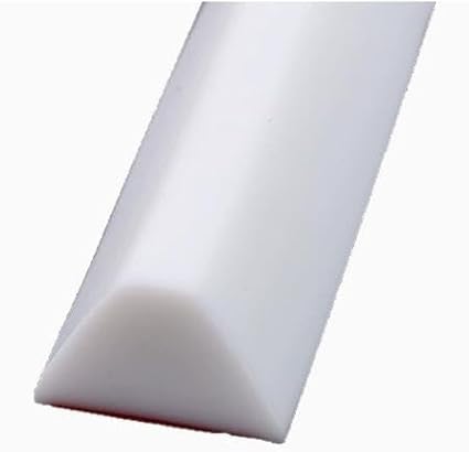 39in-Shower Threshold Water Dam,Shower Water Guard,Flexible Waterproof Splash,Self-Adhesive-Easy Install,for Use in Thresholds of Bathrooms,Kitchens,and Bedrooms(White H-0.71in)