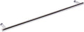 Rockwell Security 24" Ladder Type Single Side Towel Bar in Chrome Finish for Glass Shower Doors