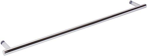 Rockwell Security 24" Ladder Type Single Side Towel Bar in Chrome Finish for Glass Shower Doors