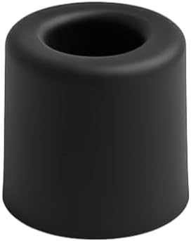 Modern Bathroom Toothbrush Holder Silicone Vent Design Family Size (Black)