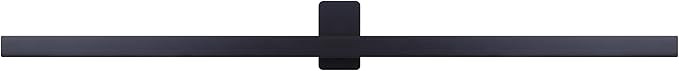 Archer Matte Black Towel Bar - Elegant Bath Accessories Accessory, Matte Black Finish, Durable and Modern