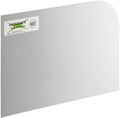 Left Hand Stainless Steel Sink Splash Guard Kit, Silver, 14 x 10 Inches, Type 304, 18 Gauge, with Adhesive Tape