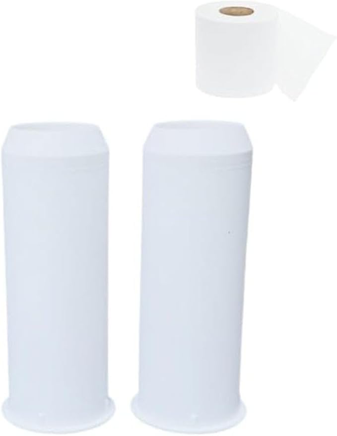 ParaBellum Designs Large TP Glide Roller – Friction-Free Insert for Smooth Bathroom Use – Made in USA (2-Pack Large)