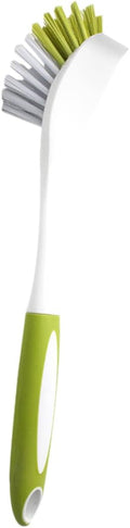 Beaupretty 3pcs Handle Dish Brush Multi-Function Pot Cleaner for Kitchen Green for Scrubbing Dishes Pans and Pots Convenient Hanging Design for Easy Storage