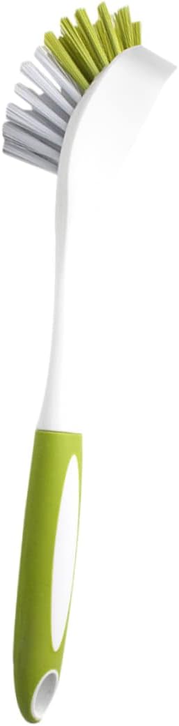 Beaupretty 3pcs Handle Dish Brush Multi-Function Pot Cleaner for Kitchen Green for Scrubbing Dishes Pans and Pots Convenient Hanging Design for Easy Storage