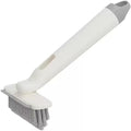Crevice Brushes for Cleaning | Grout 360-degree Rotating Brush | Tile Crevice Scrubbing Tool - for Shower Bathroom Toilet Kitchen Home (White)