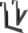 Picowe Over The Door Drying Rack Adjustable Expandable Over The Door Hooks Hanger Travel Organizer for Robes, Towels, Clothes, Bags, Hats, Coats (Gray, 2PCS)