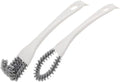Multifunctional Grout Cleaner Grip Brush and Crevice Cleaning Brush 2pcs Set Heavy Duty for Stove BBQ Grill and Dead Corner Cleaning