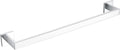 Bagnolux 22 Inch Chrome Bathroom Accessories, Polished Chrome Towel Rack for Bathroom Wall Mounted Towel Bar, Heavy Duty Modern Towel Holder Single Towel Rod (Total Length 23.6-Inch)
