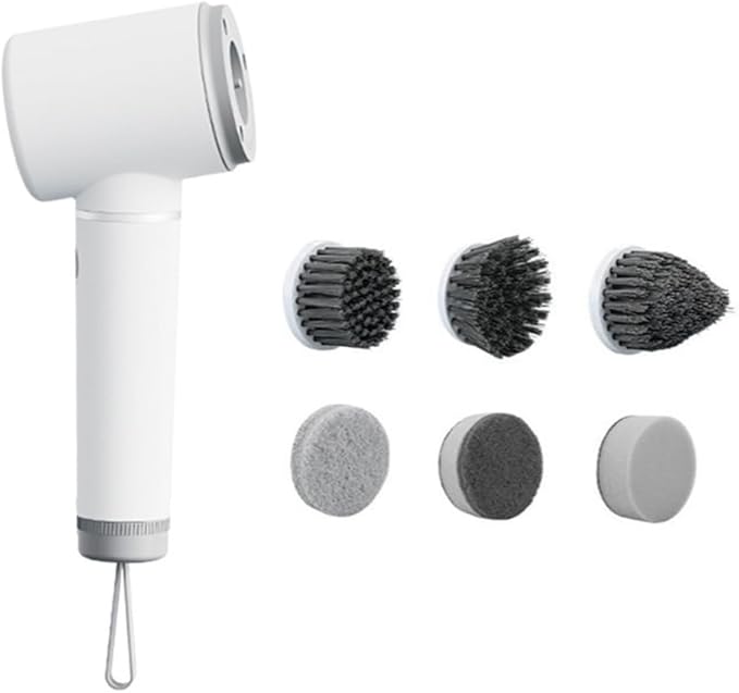 Electric Mini Cleaning Brush, Battery Tool Brush, Wall Tile Floor Kitchen Multi-Functional Cleaning Brush Easy to Use