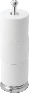 iDesign Brushed Stainless Steel Toilet Paper Holder, The York Collection