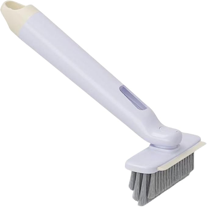 Small Crevice Cleaning Brush,360-degree Rotating Grout Scrubbing Brush - Multifunctional Crevice Cleaner - for Shower Bathroom Toilet Kitchen Home Industrial Floor Tile Wall Window