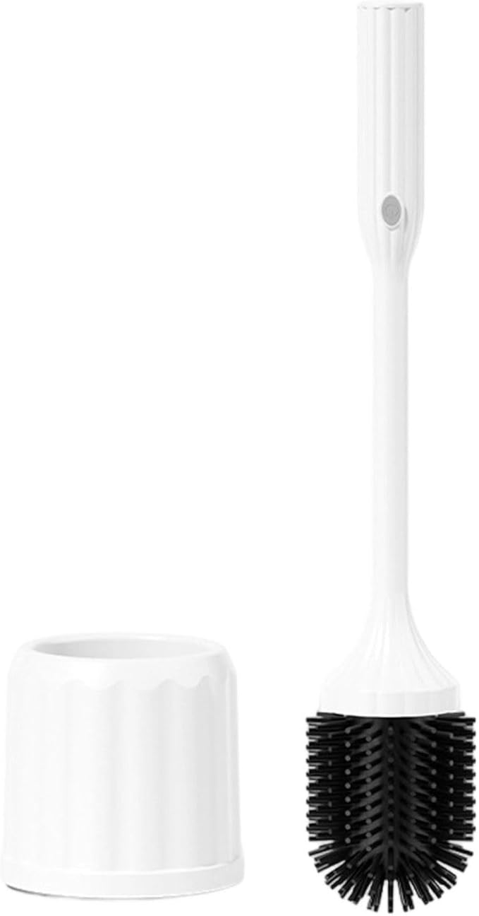 Motorized Bathroom Brush Rechargeable Floor-Standing Toilet Scrubber for Home/Office Use Electric Toilet Brush