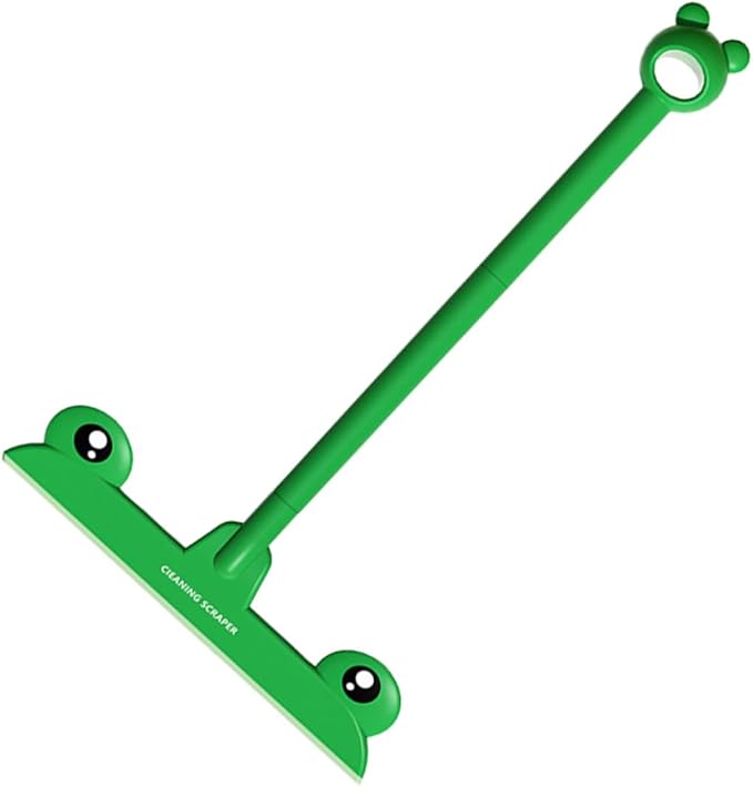 Shower Squeegee for Glass Door with Handle, Bathroom Window Squeegee, Animal Shape, Lightweight Plastic, Home Shower Door Scraper for Mirror and Window Cleaning