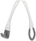 Heavy Duty Crevice Cleaning Brush 2pcs Set with U-Shaped and Angled Scrubbers for Kitchen Grout and Stove Mesh Cleaning, Multifunctional Handheld Scrub Brush for Tight Spaces