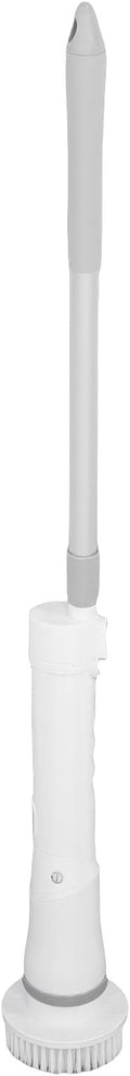Generic Electric Scrubber, 25W 2 Speeds Adjustable Length and Angle IPX6 Rechargeable Brush with 6 Interchangeable Brush Heads, for Shower Bathtub Sink Toilet Kitchen Floor