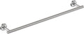 FORIOUS Towel Bar Wall Mounted, 30 Inch Stainless Steel Towel Racks for Bathroom, Includes Wall Mounting Hardware (Brushed Nickel, Total Length 32 Inch)
