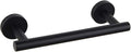 GERZWY 9-Inch Small Kitchen Towel Bar SUS 304 Stainless Steel Cabinet Hand Towel Bar Wall Mounted Bathroom Organizer Matte Black AG1101C23-BK