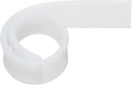 MECCANIXITY Replacement Squeegee Rubber for Window, Glass, Shower Doors, Tile Wall Cleaning, 9.84 Inch, White