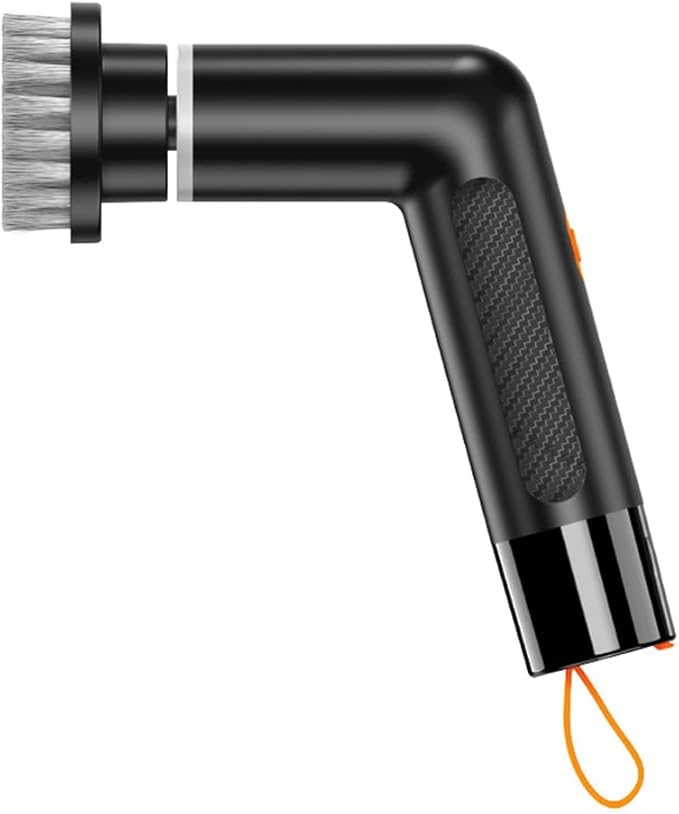 Electric Cleaning Brush Multi- Kitchen Pot Scrubber Handheld Automatic Cleaning Brush Black