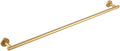 GERZWY Stainless Steel 33-Inch Bathroom Towel Bar Gold Towel Rack Wall Mounted Towel Rail Bath Towel Rod AG1101C85-BE