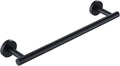 16 Inch Towel Bar for Bathroom 9/12/16/24/28/33 Inch Kitchen Hand Towel Holder Matted Black SUS304 Stainless Steel RUSTPROOF Wall Mount Towel Rod (1, Matted Black, 16 Inch)