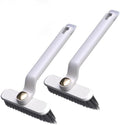 2 PCS Multi-Function Rotating Crevice Cleaning Brush, 2024 New Hard Bristle Crevice Gap Cleaning Brush, 360 Degree No Dead Corners Household Cleaning Tool for Cleaning Kitchen Bathroom (White)