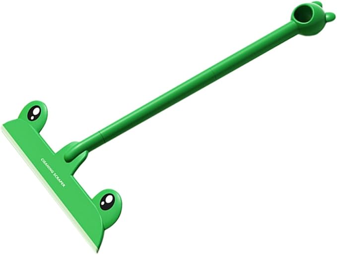 HOMSFOU Shower Squeegee with Handle, Small Bathroom Glass Door Window Cleaning Tool, Creative Animal Shape for Home and Car Windshield Use