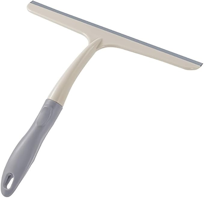 Window Squeegee Multi-Purpose Silicone Scraping Washing Wiper Household Window Bathroom Kitchen Glass Cleaning for Shower Glass(6)