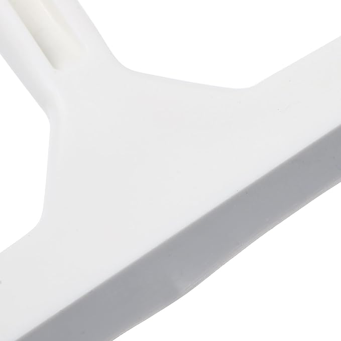 DOITOOL Wide Plastic Shower Squeegee for Glass Door and Car Windshield Cleaning, Handheld Bathroom Scraper with Ergonomic Handle, Dark Green for Home and Travel Use