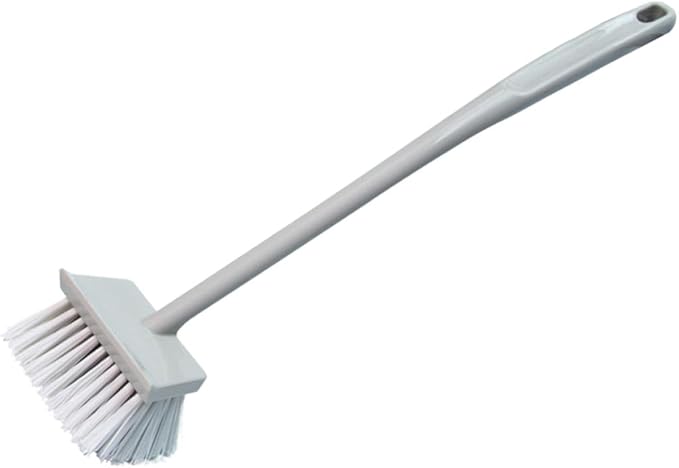 VICASKY Toilet Cleaning Brush with Long Handle, Practical Floor and Tile Scrubber Brush for Bathroom, Grout and Wall Cleaner, Home and Hotel Cleaning Supply