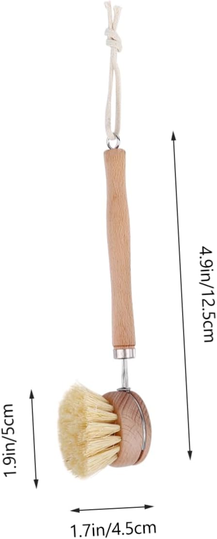 Long-Handled Pot Brush Grout Brush for Home Decor Accessories for Cookware Pot Cleaning