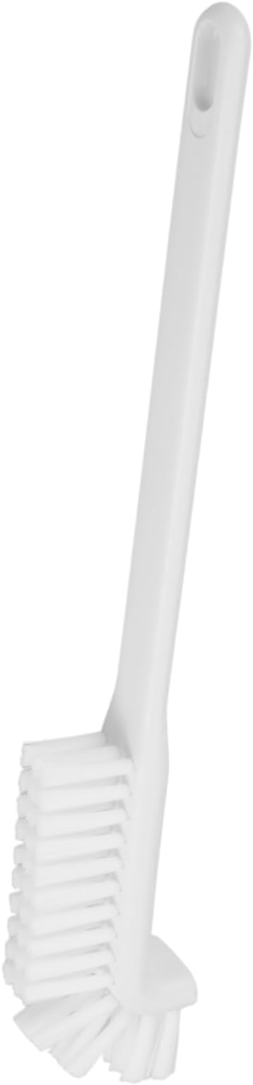 GLEAVI Multifunctional Small Cleaning Brush with Soft Bristles for Juicer Soy Milk Machine Toaster Sink Tile Grout and Seafood Unique Curved Head for Effortless Crevice Cleaning Scratch