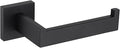 Toilet Paper Holder Matte Black, Angle Simple Stainless Steel Bathroom Tissue Roll Hanger, Open Sided Toilet Tissue Holder Wall Mount