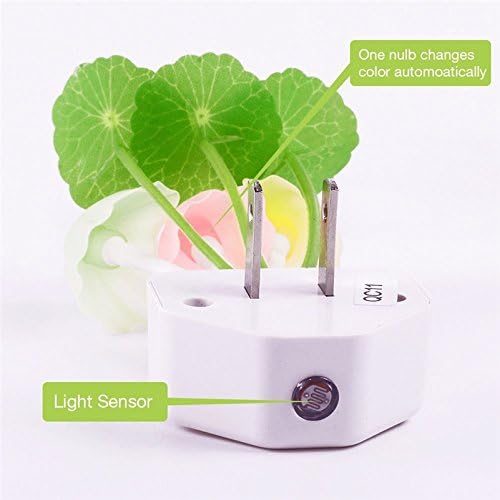 ZEZHOU Silicone Toothbrush Holders for Bathrooms - 6Pcs Razor Holder for Shower Wall Mounted + Sensor Led Mushroom Night Light - 2Pcs Color Changing Plug-in LED Mushroom Dream Bed Lamp