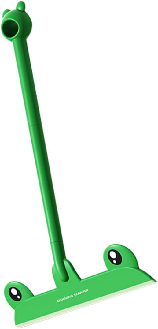 VICASKY Frog-Shaped Small Glass Squeegee for Shower Doors and Car Windshields, Window Cleaning Tool with Ergonomic Handle for Bathroom and Vehicle Use,