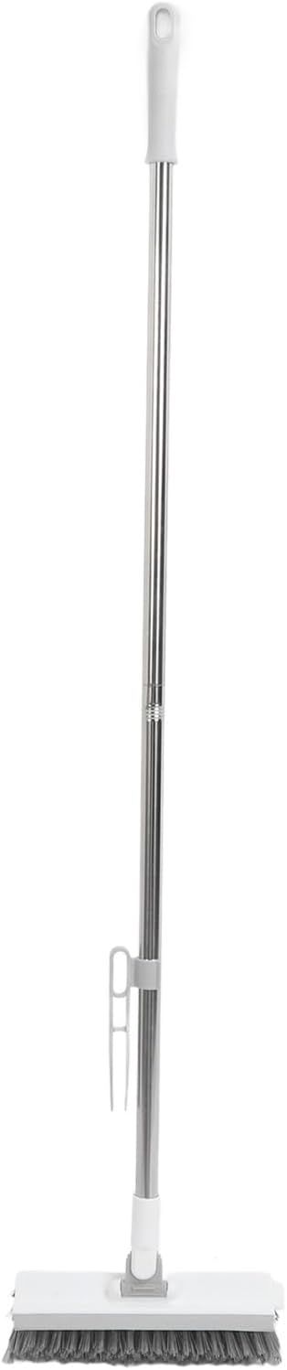 Socobeta 2 in 1 Floor Brush Scrubber, Long Handle Grout Brush with Stiff Brushes and Removable Head for Bathroom Kitchen Tile Floor (370.00)