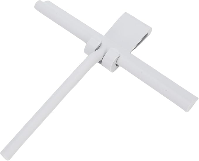 Zerodis Shower Squeegee with Silicone Construction for Glass and Tile, Ergonomic Grip and Convenient Hook for Bathroom and Kitchen Use (58mm)